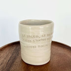 Tasse-poème RIMBAUD Soleil et chair